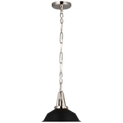 Layton LED Pendant in Polished Nickel