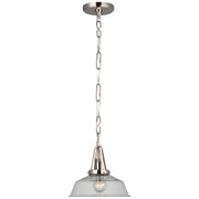 Layton 10" Pendant in Polished Nickel