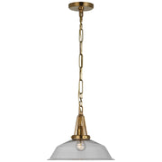 Layton 14" Pendant in Antique-Burnished Brass