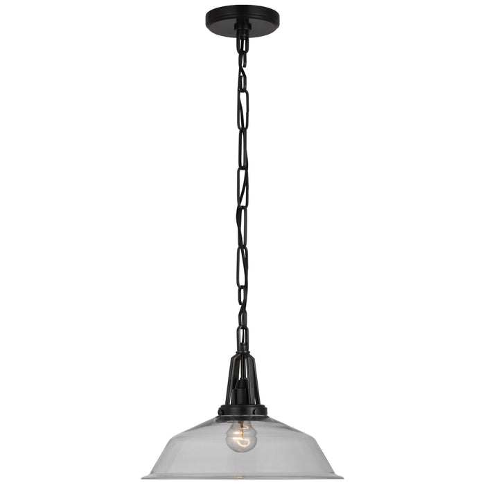 Layton LED Pendant in Bronze
