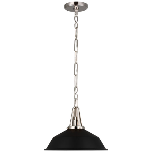 Layton LED Pendant in Polished Nickel