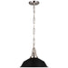 Layton LED Pendant in Polished Nickel