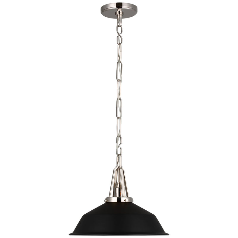 Layton 14" Pendant in Polished Nickel