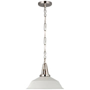 Layton 14" Pendant in Polished Nickel