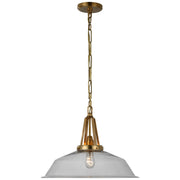 Layton 20" Pendant in Antique-Burnished Brass