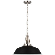 Layton 20" Pendant in Polished Nickel