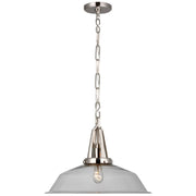 Layton 20" Pendant in Polished Nickel
