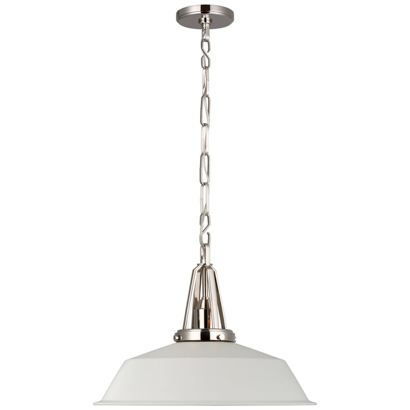 Layton 20" Pendant in Polished Nickel