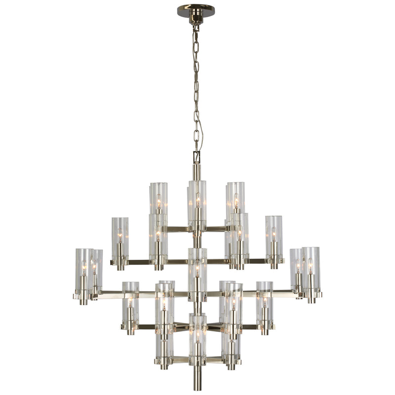 Sonnet LED Chandelier in Polished Nickel