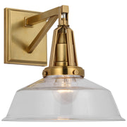 Layton 10" Wall Sconce in Antique-Burnished Brass
