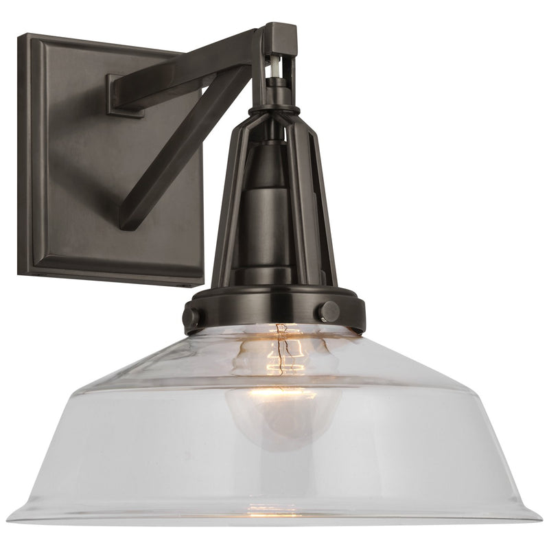 Layton 10" Wall Sconce in Bronze