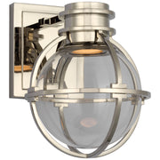 Gracie LED Wall Sconce in Polished Nickel
