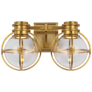 Gracie LED Wall Sconce in Antique-Burnished Brass