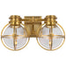 Gracie LED Wall Sconce in Antique-Burnished Brass