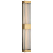 Vance 24" Double Wall Sconce in Antique-Burnished Brass