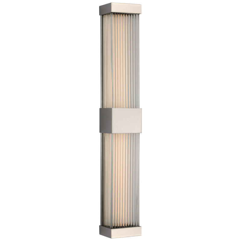 Vance 24" Double Wall Sconce in Polished Nickel