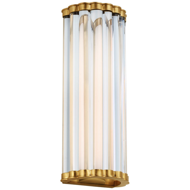 Kean 14" Wall Sconce in Antique-Burnished Brass