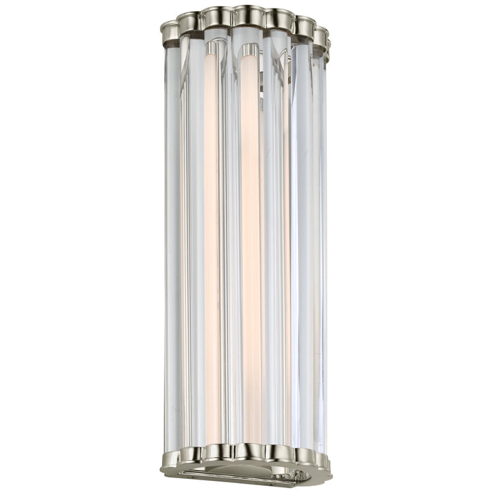 Kean LED Wall Sconce in Polished Nickel