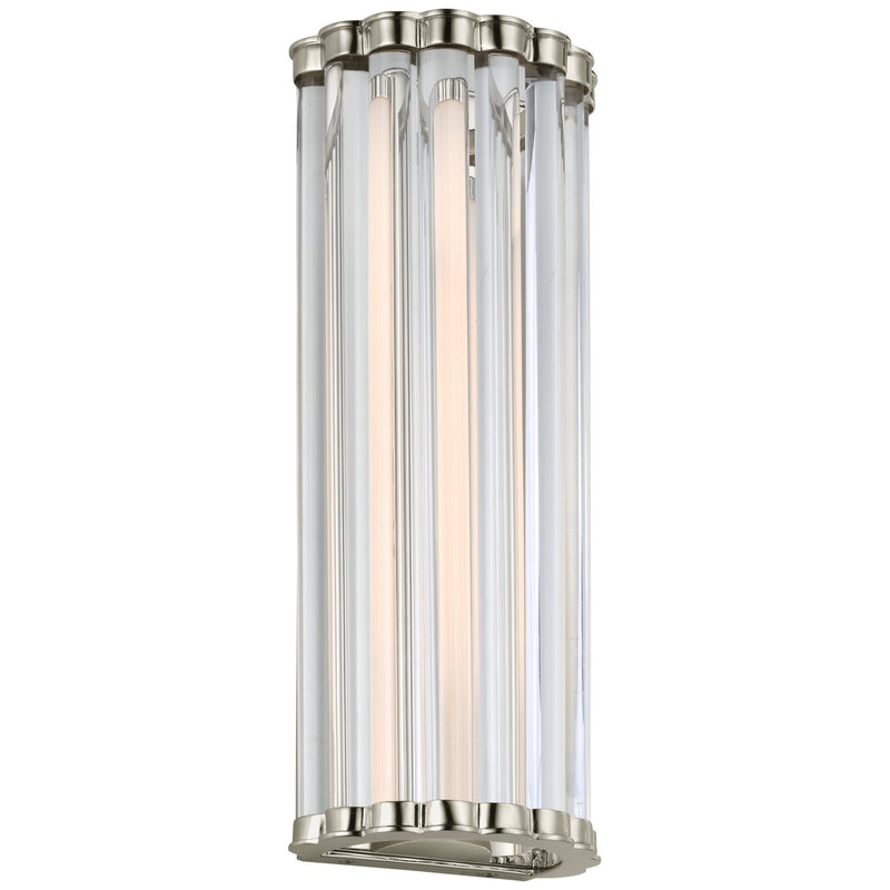 Kean 14" Wall Sconce in Polished Nickel