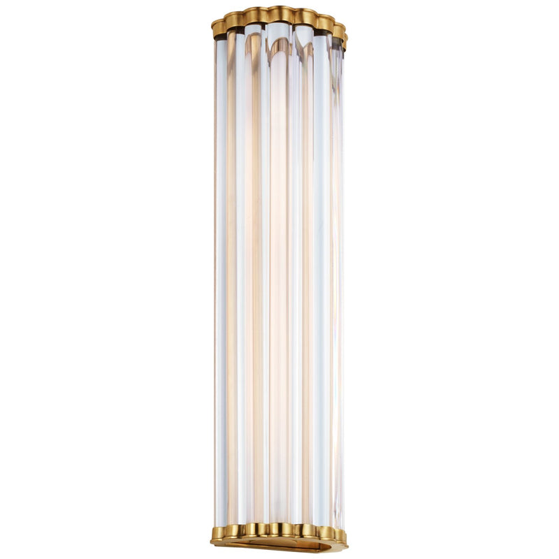Kean 21" Wall Sconce in Antique-Burnished Brass