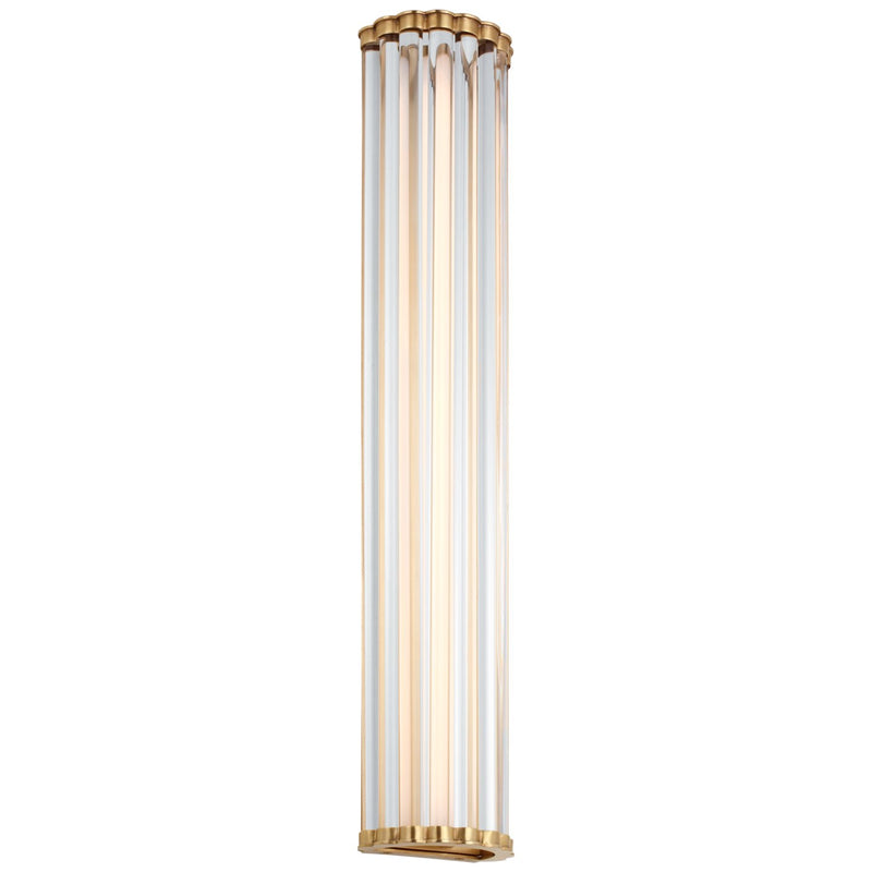 Kean 28" Wall Sconce in Antique-Burnished Brass