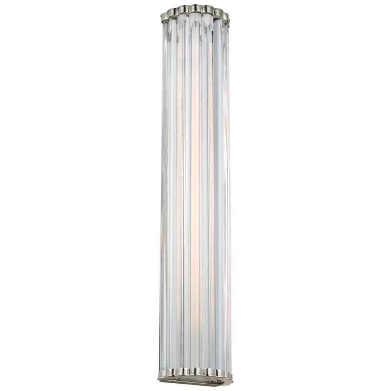 Kean 28" Wall Sconce in Polished Nickel