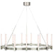 Mafra LED Chandelier in Polished Nickel
