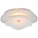 Leighton LED Flush Mount in Polished Nickel