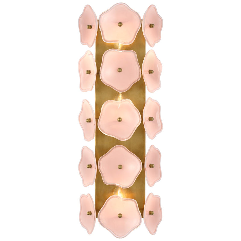 Leighton 20" 3-Light Wall Sconce in Soft Brass