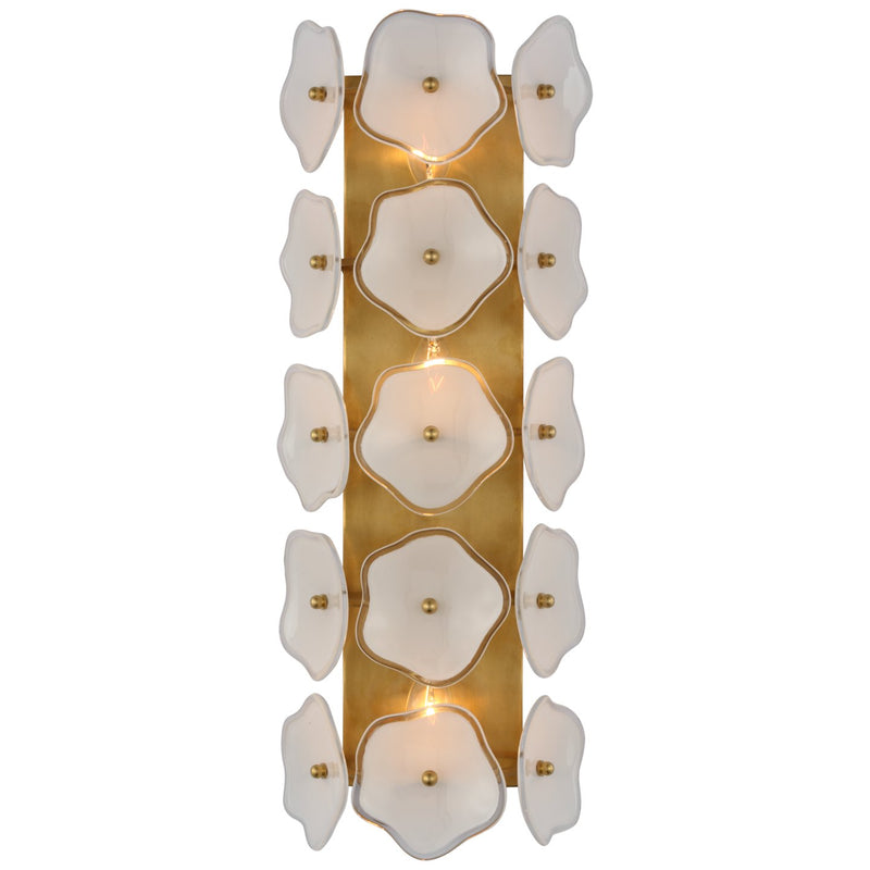 Leighton 20" 3-Light Wall Sconce in Soft Brass