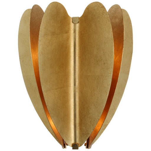 Danes Small 2-Light Wall Sconce in Gild