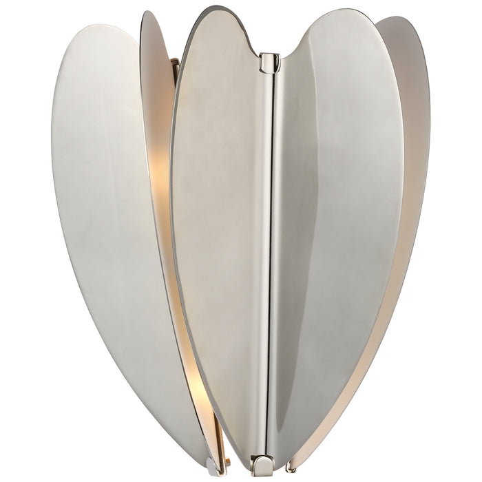 Danes LED Wall Sconce in Polished Nickel
