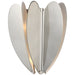 Danes LED Wall Sconce in Polished Nickel