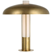 Troye Medium Table Lamp in Antique-Burnished Brass
