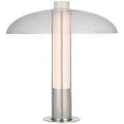 Troye Medium Table Lamp in Polished Nickel