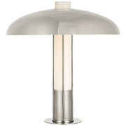 Troye Medium Table Lamp in Polished Nickel