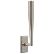 Galahad Single Wall Sconce in Polished Nickel