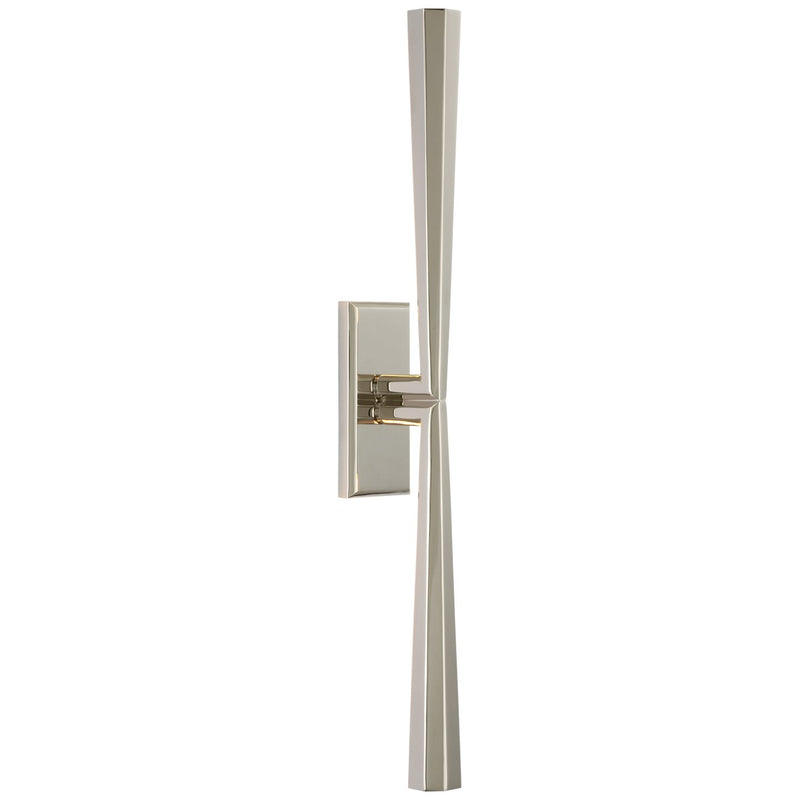 Galahad Linear Wall Sconce in Polished Nickel