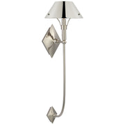 Turlington XL Wall Sconce in Polished Nickel