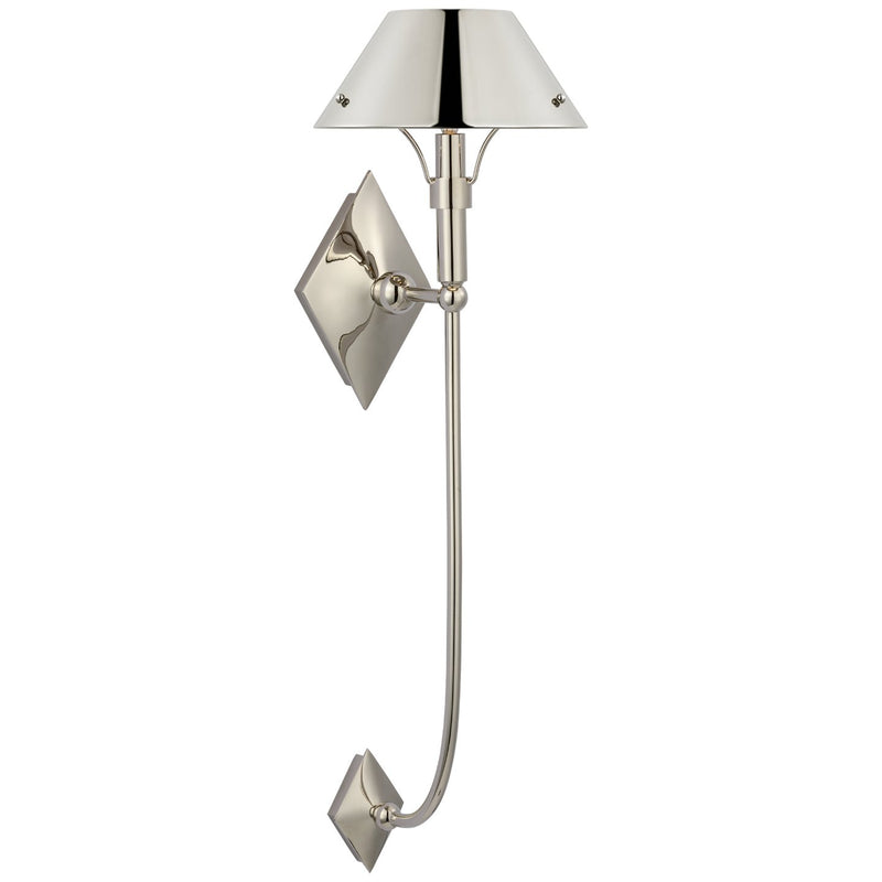 Turlington XL Wall Sconce in Polished Nickel