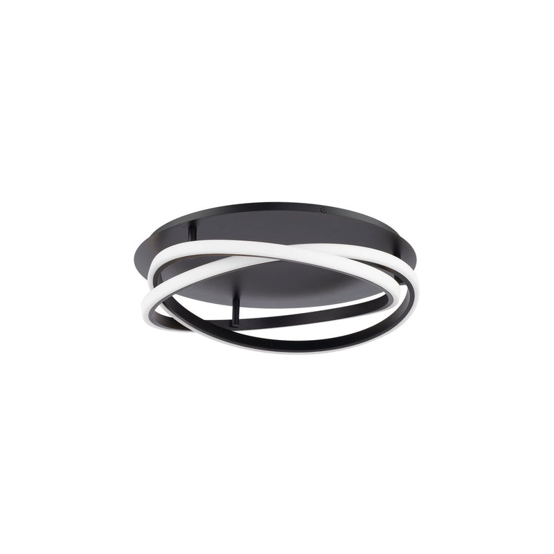 Veloce Flush Mount in Black