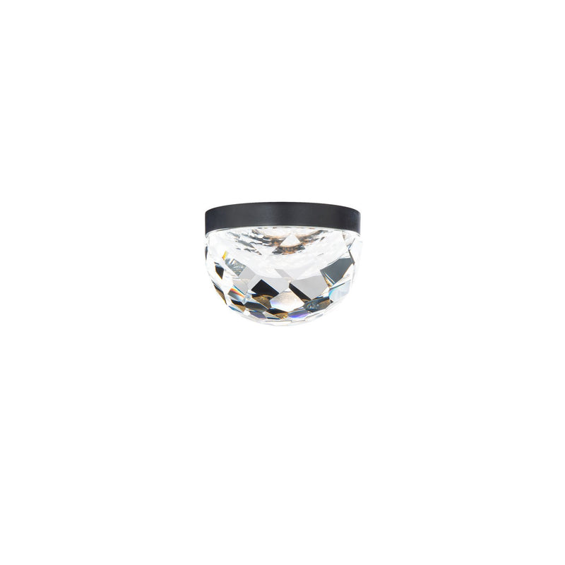 Cascade Flush Mount in Black
