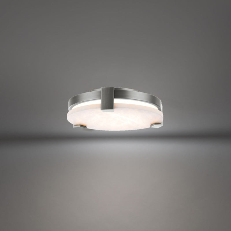 Catalonia 11" Flush Mount in Antique Nickel