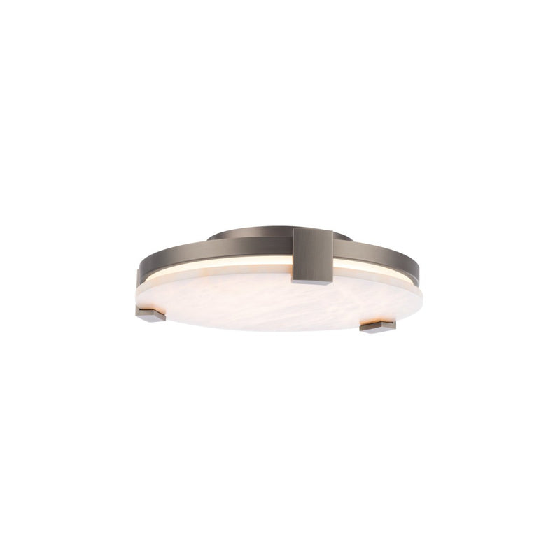 Catalonia 17" Flush Mount in Antique Nickel