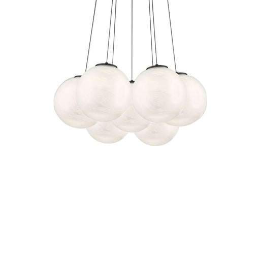 Cosmic 7-Light Pendant in Black
