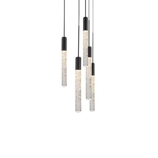 Magic 5-Light Round Pendant in Black