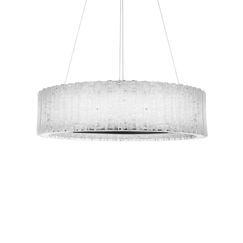 Rhiannon Round Pendant in Black