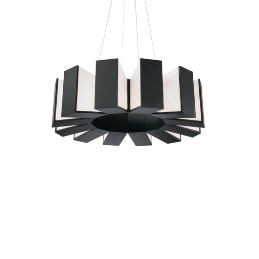 Chronos 12-Light Pendant in Black