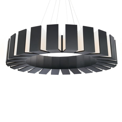 Chronos 22-Light Pendant in Black