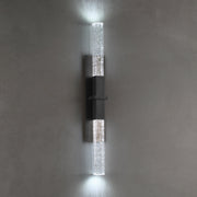 Cinema 2-Light Bath Sconce in Black